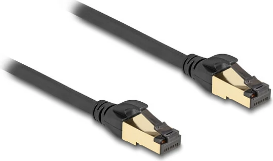 Kabllo rrjeti DeLOCK RJ45 Cat7 S/FTP 10 m, e zezë