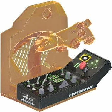 Panel kontrolli fluturimi Thrustmaster Viper Panel, 43 butona, i ndriçuar, për PC, i zi