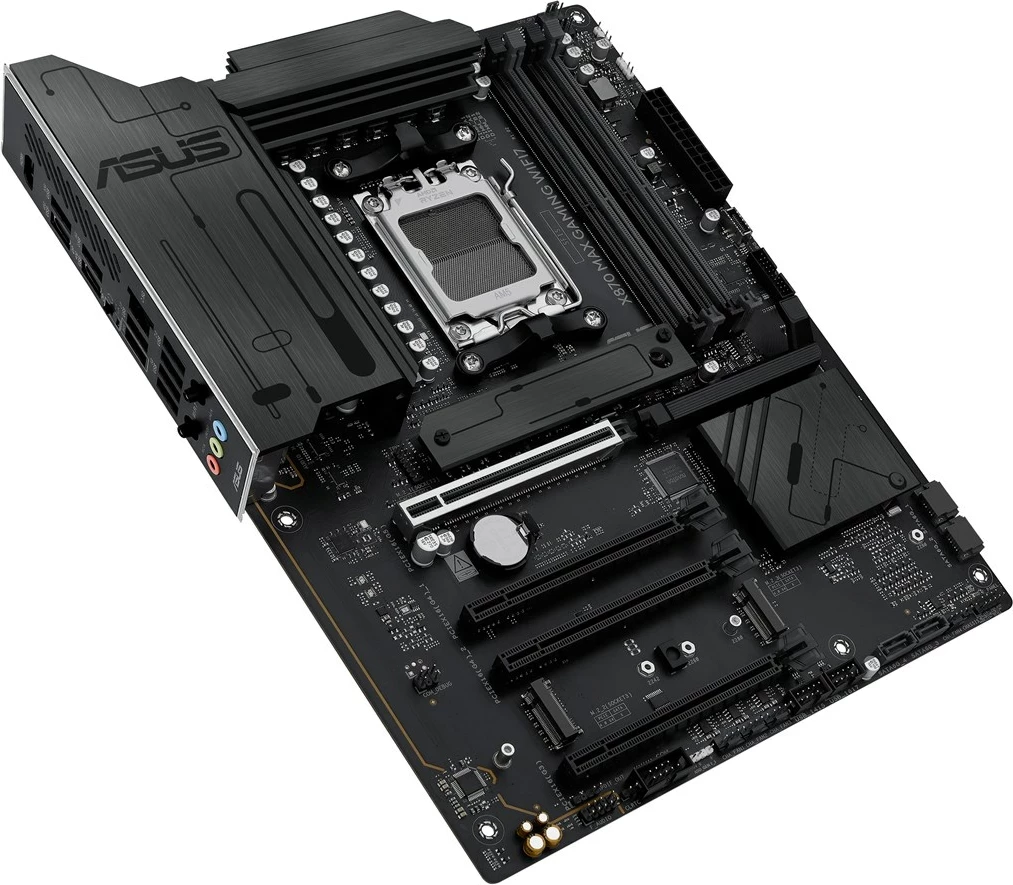 Pllakë amë ASUS X870 MAX GAMING WIFI7, Socket AM5, ATX, Multikolor