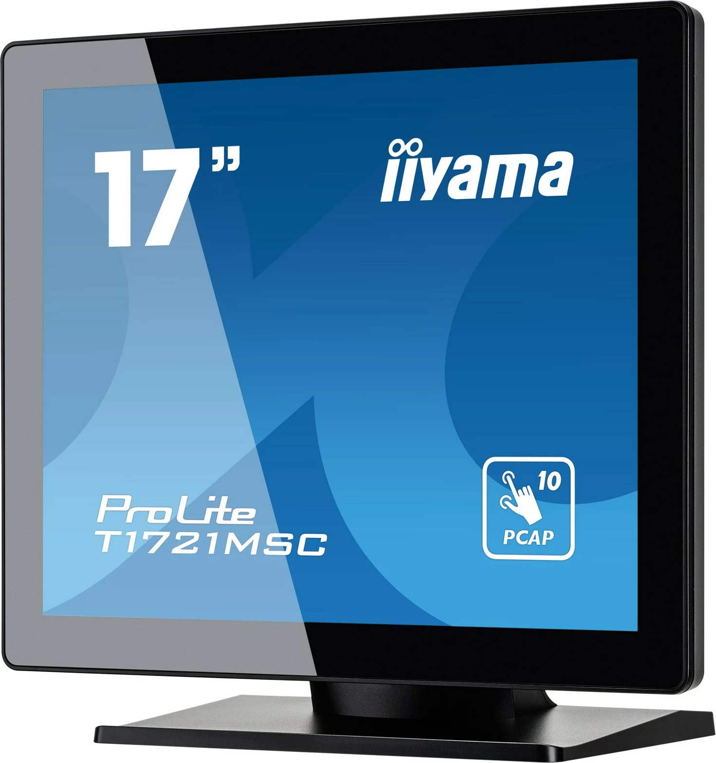 Monitor iiyama ProLite T1721MSC-B2, 17", LED, Touchscreen, E zezë