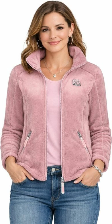 Maicë fleece për femra Geographical Norway Ticarina Old Pink Db Lady 0124, rozë e çelët [Madhësia: XL]