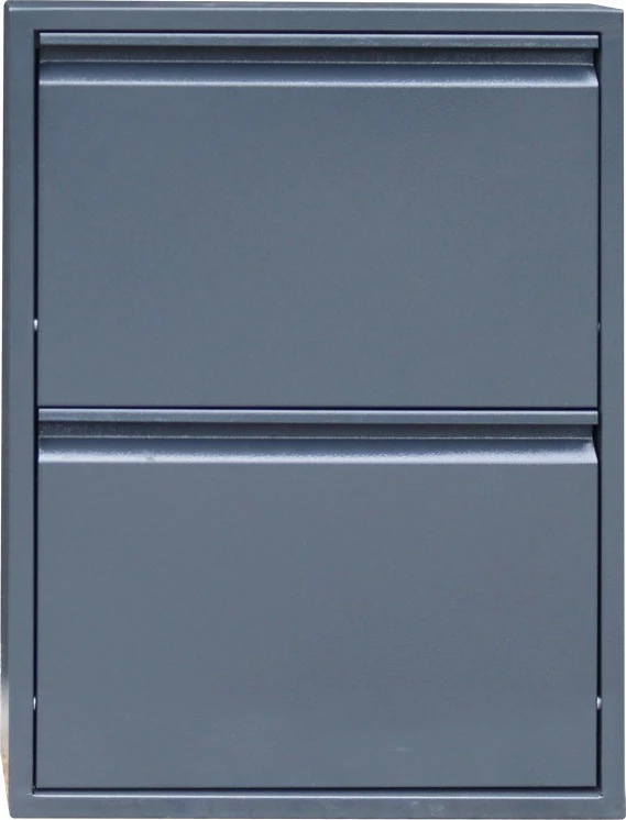 Dollap për këpucë, ngjyrë gri e çelët, Skye Decor, Js1034