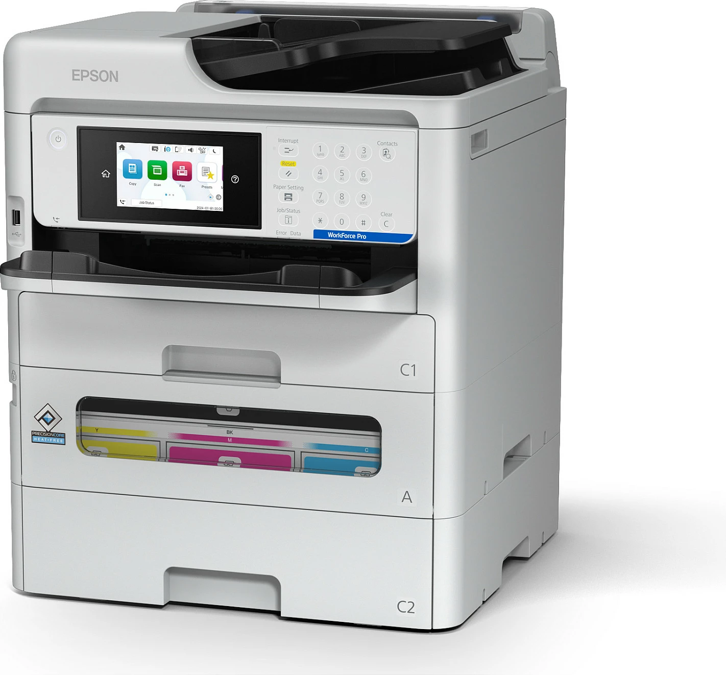 Printer multifunksional Epson WorkForce Pro EM-C800RDWF, inkjet, A4, i bardhë