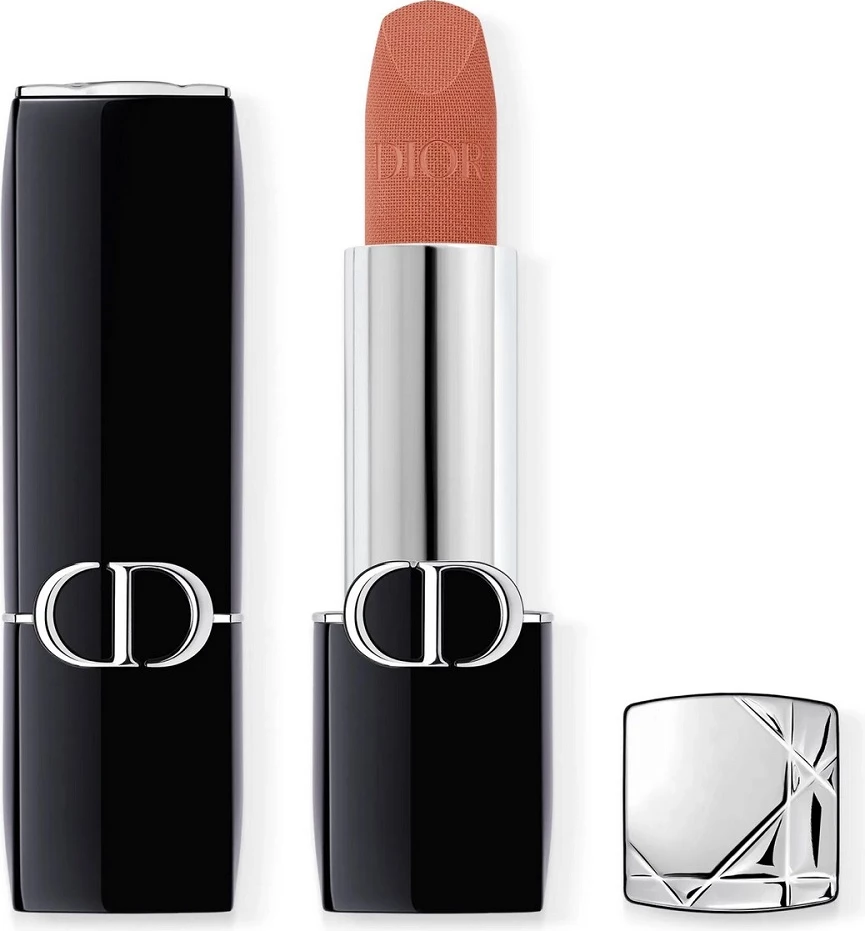 Buzëkuq për femra Dior Rouge Dior Velvet Long-lasting 200 Nude Touch, 3.5g