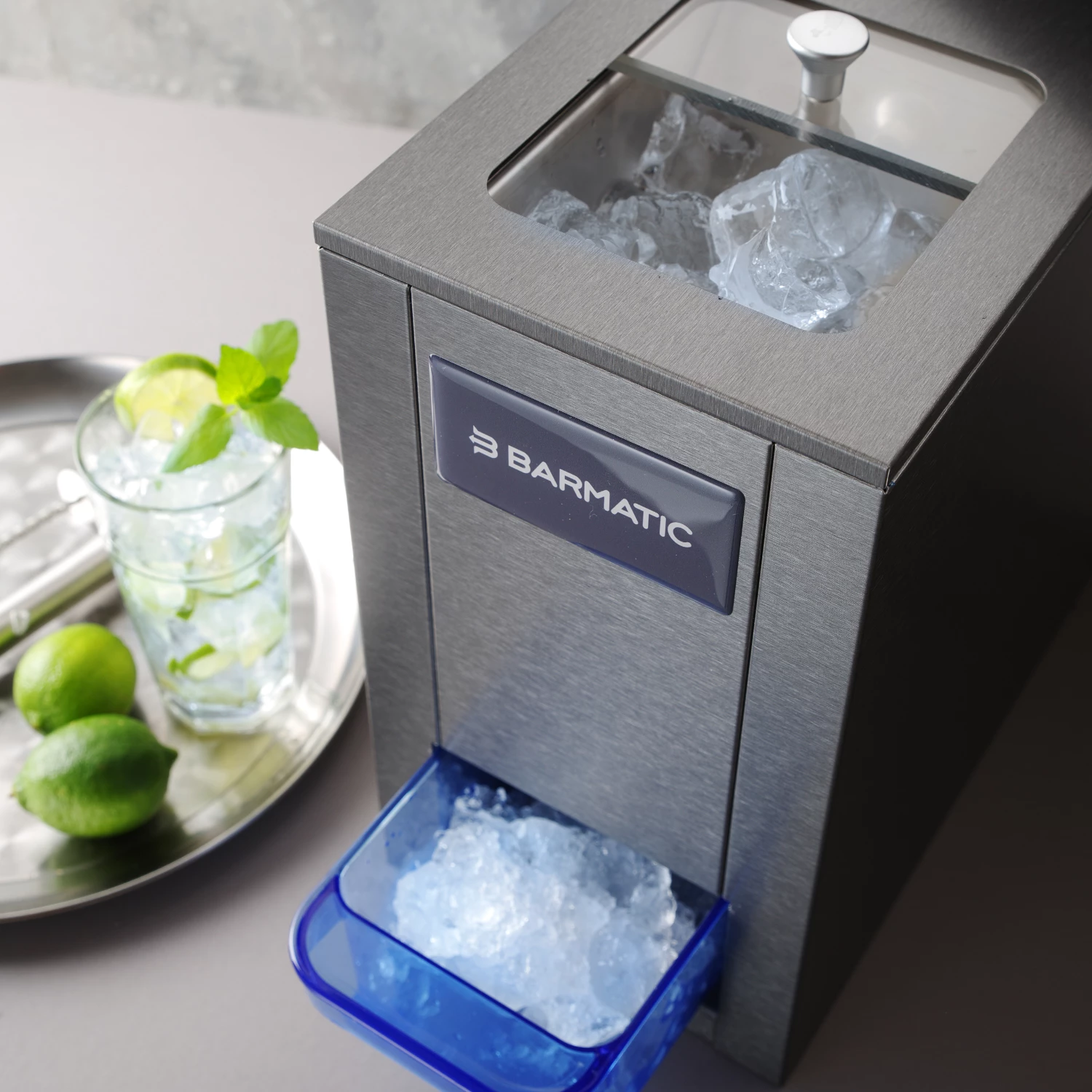 Thyes akulli profesional, Barmatic, 180 kg/orë, 150 W, 320x180x330 mm, gri