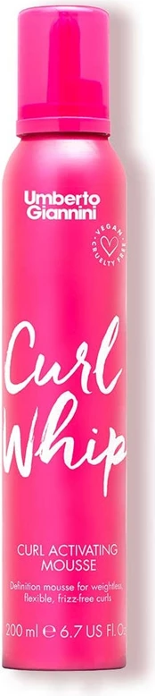 Umberto Giannini Curl Whip Curl Activating Mousse 200ml