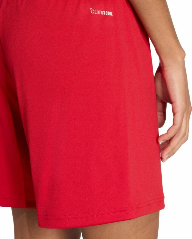 Shorce për femra adidas Entrada 26 JZ2536, të kuqe [Madhësia: M]