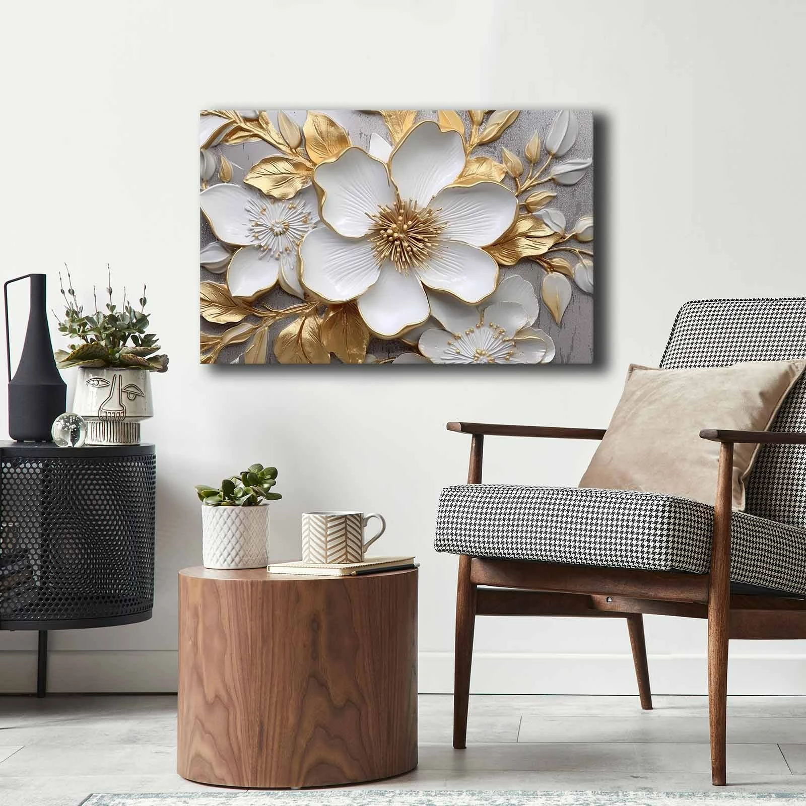 Pikturë dekorative në kanavacë, shumëngjyrëshe, 45x70cm, 4570GSC-004