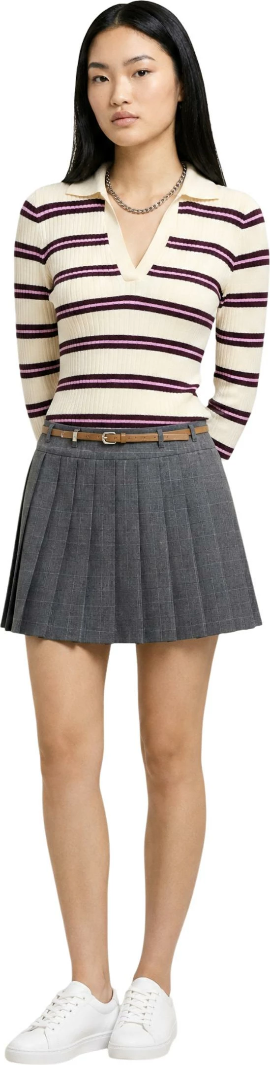 Xhemper polo për femra Only ONLKAYA 15380052, e fildishtë [Madhësia: L]