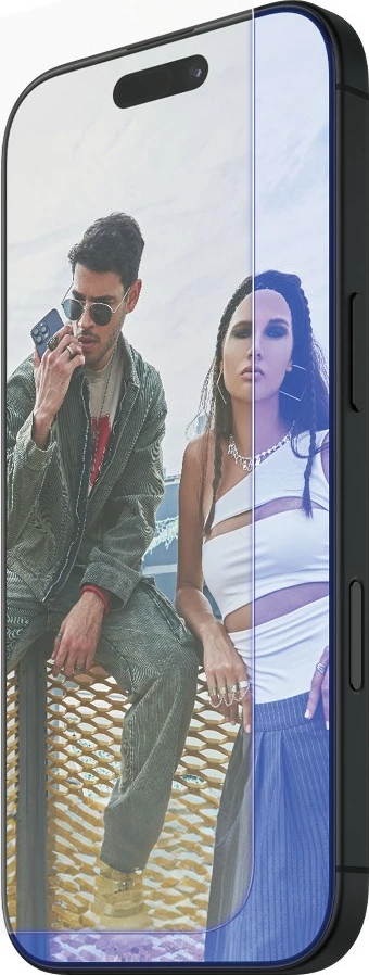 Mbështjellës ekrani PanzerGlass SAFE EyeCare për iPhone 16/15 Plus, transparent