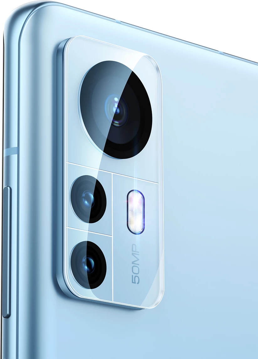 Mbrojtës kamerë Baseus për Xiaomi 12 Pro, 0.3mm, Transparent, 2 copë + set pastrimi