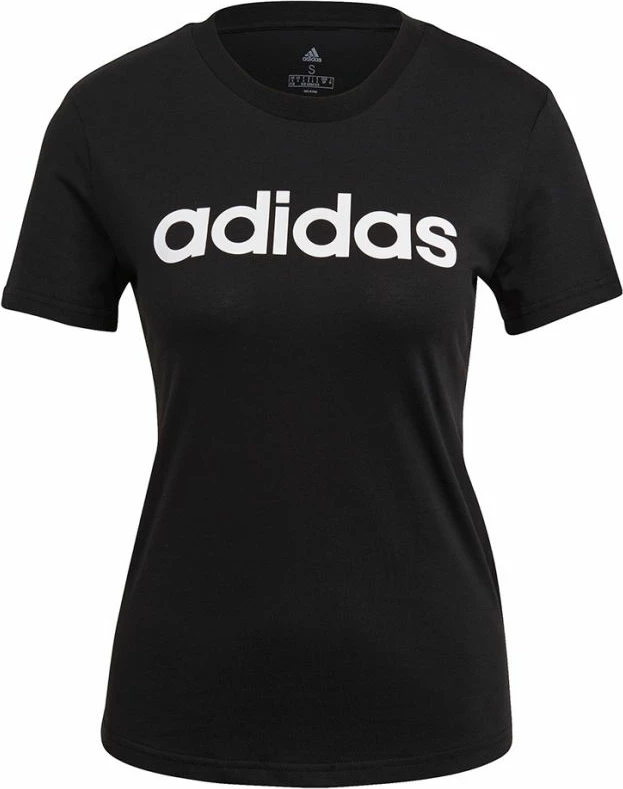 Maicë adidas për femra, e zezë
