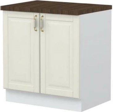 Dollap i poshtëm me dy dyer për kuzhinë Tuscany