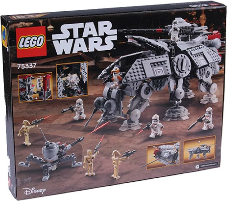 Set ndërtimi LEGO Star Wars AT-TE 75337, mosha 9+