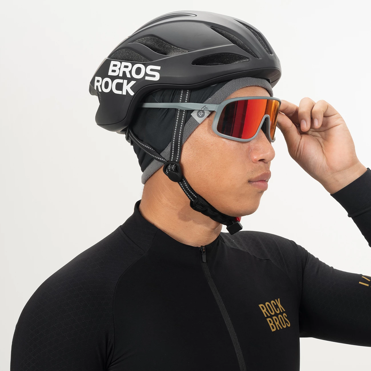 Kapelë termike e kthyeshme Rockbros YDM001, madhësi universale, për nën helmetë, gri