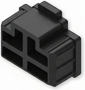 Kapak pluhuri RJ45 Teltonika, për portë Ethernet, i zi