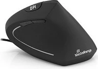 Maus MEDIARANGE MROS230, USB, 2400 DPI, 6 butona, dizajn vertikal, i zi