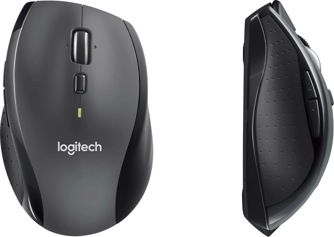 Maus Logitech Marathon M705, Djathtas, Optik, RF Wireless, 1000 DPI, Qymyr