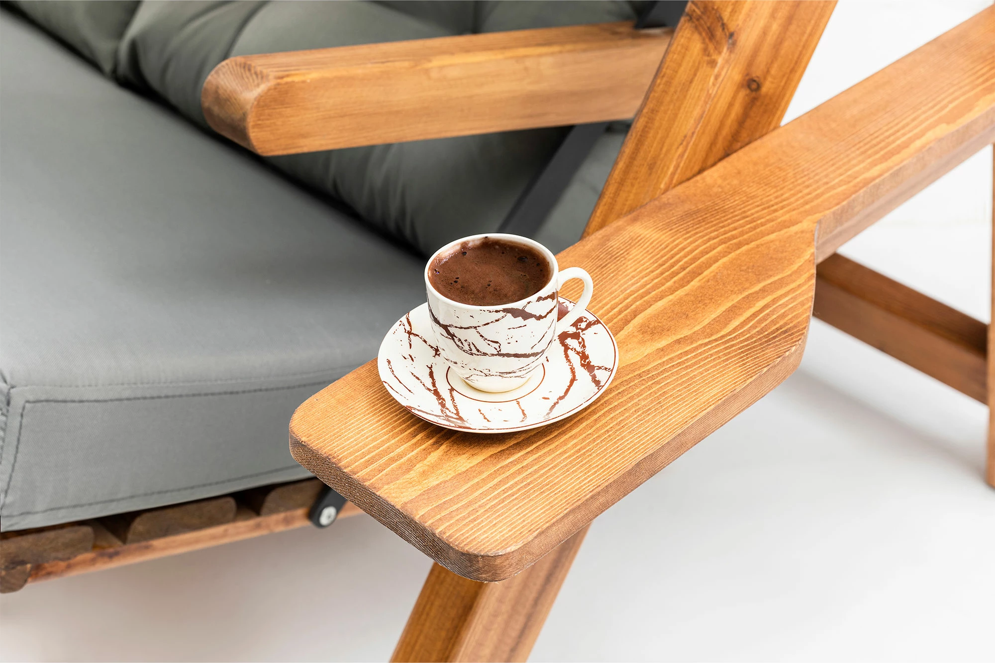 Karrige lëkundëse për kopsht, ngjyrë gri, Galata Swing S1