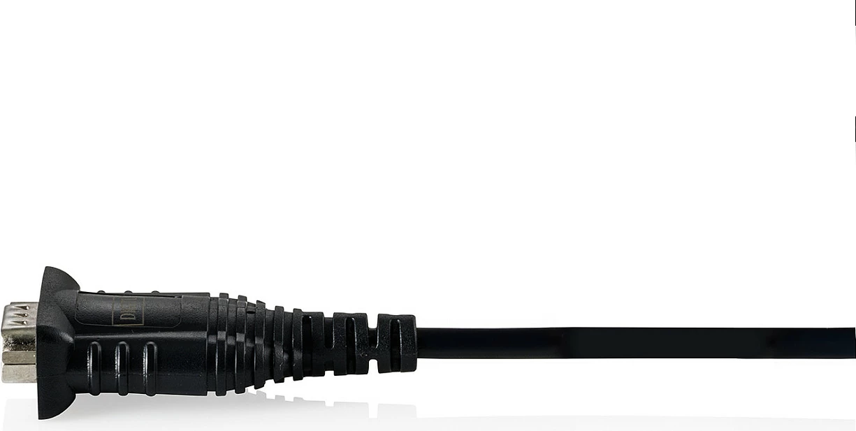 Kabllo adapter Digitus USB 2.0 në RS232 DB9, 1.8 m, FTDI FT232RNL, e zezë