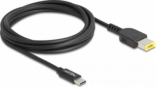 Kabllo karikimi laptop DeLOCK USB-C në Lenovo 11.0 x 4.5 mm, 1.5 m, e zezë