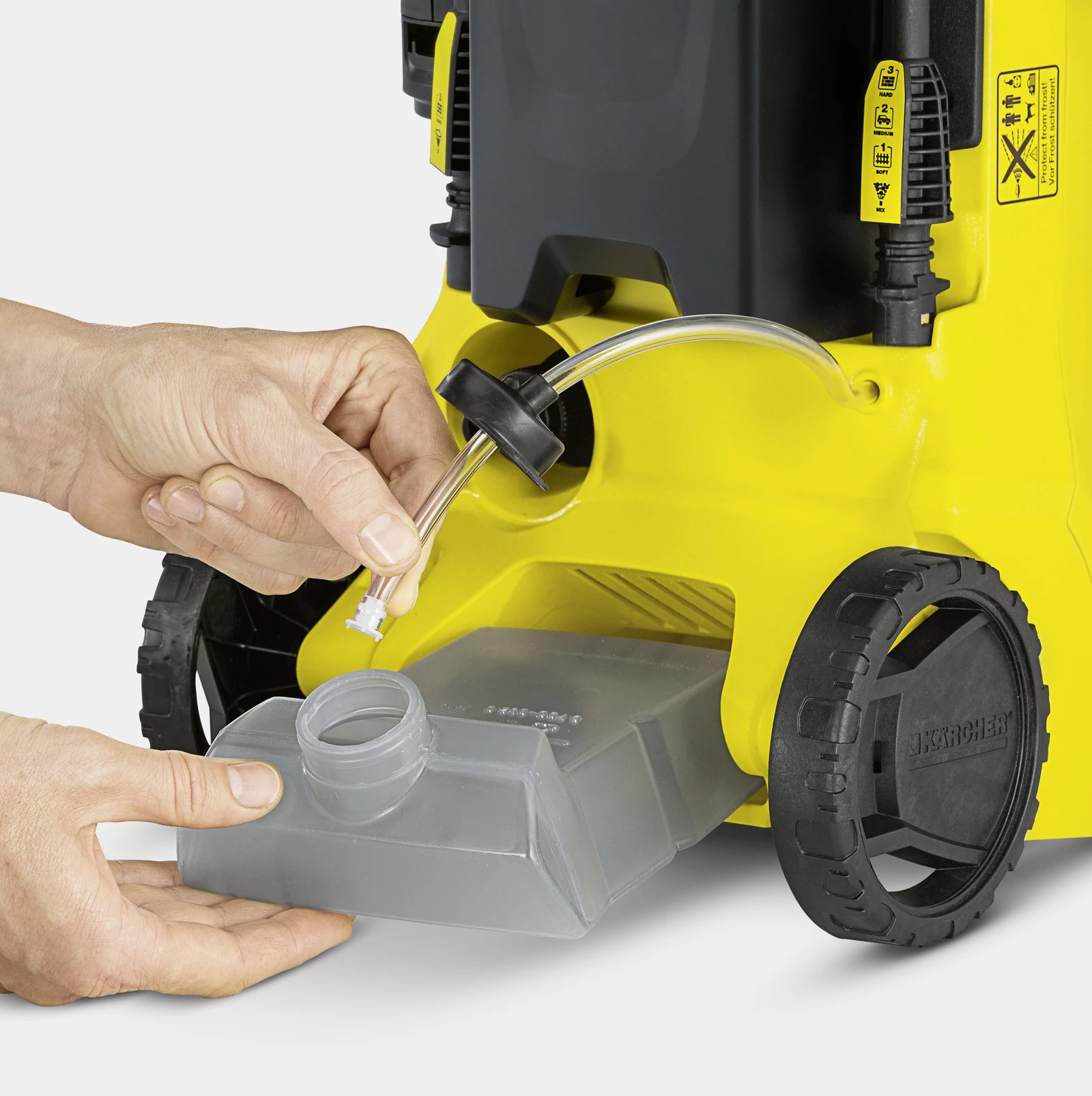 Pastrues me presion i lartë, Karcher, K3 Power Control EU (1.676-100.0), 12 bar, i verdhë