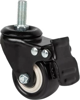 Set rrota Lanberg AK-1601-B për kabinete muri 19", e zezë, 4 copë