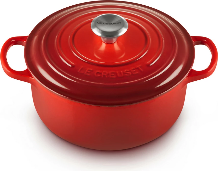 Tenxhere gize Le Creuset 22cm, e kuqe