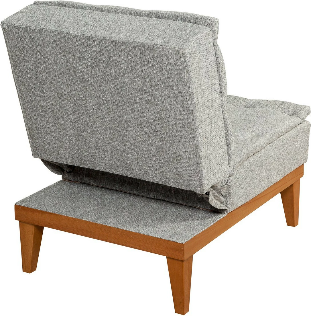 Set divan-krevat Atelier del Sofa, ngjyrë gri, Fuoco-TKM03-1008