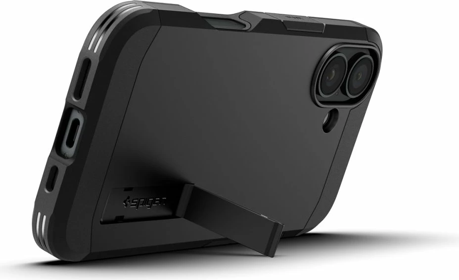 Mbështjellës Spigen Tough Armor Mag për iPhone 16 Plus, MagSafe, i zi