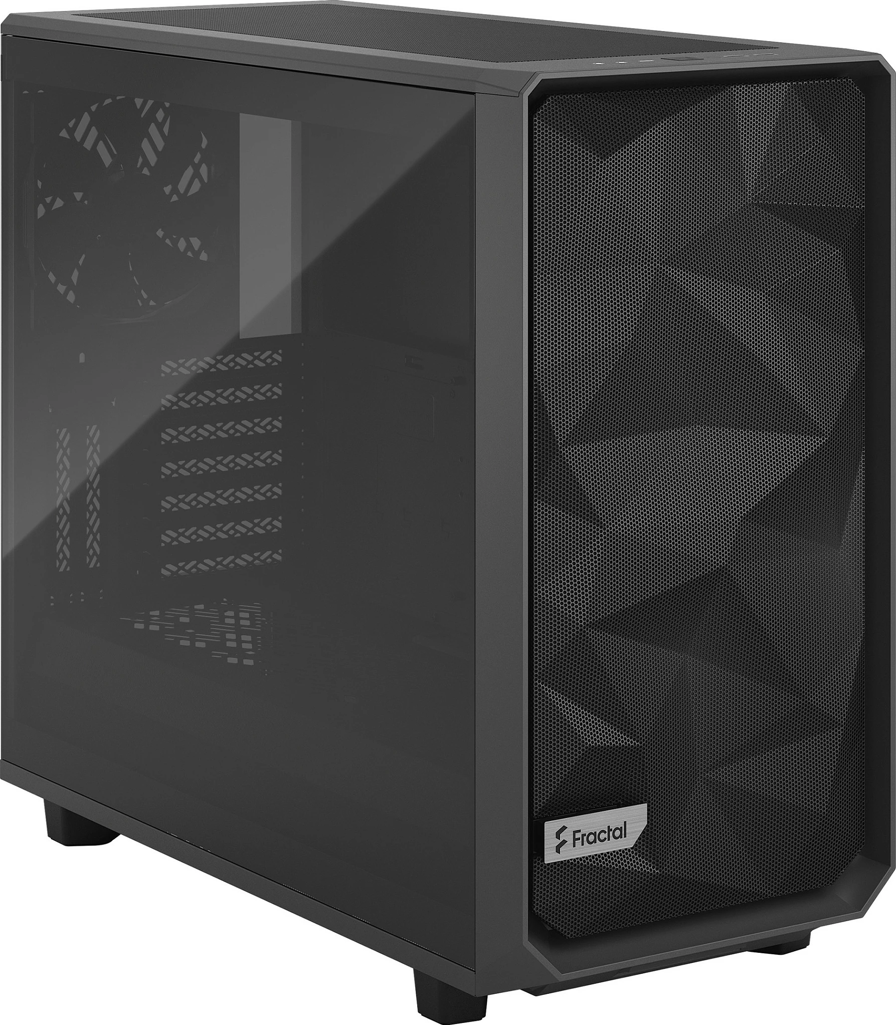 Kasë Fractal Design Meshify 2, Tower, Tempered Glass Light Tint, Gri