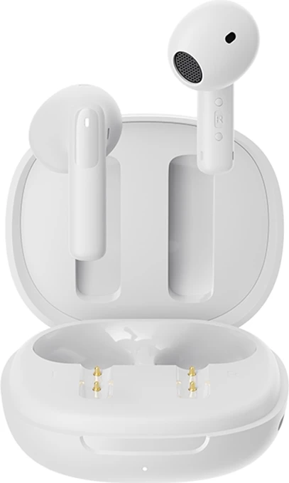 Kufje TWS QCY AilyBuds E20 HT13, Bluetooth 5.4, me mikrofon, të bardha