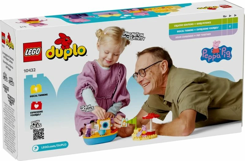Set lodrash Lego Peppa Pig për fëmijë