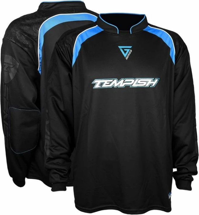 Fanellë portieri Tempish për meshkuj, e zezë