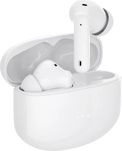 Kufje Moye Soulful 2 True Wireless ANC Bluetooth 5.1, të bardha, me kuti karikimi