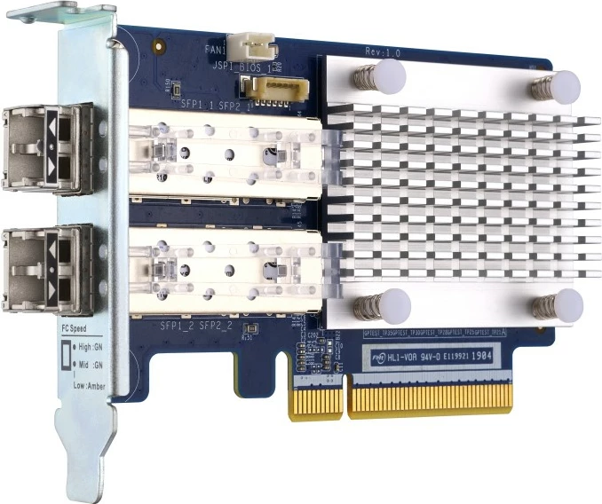 Kartë zgjerimi Fibre Channel QNAP QXP-32G2FC, 2 porta SFP+, 32Gb, PCIe 3.0 x8