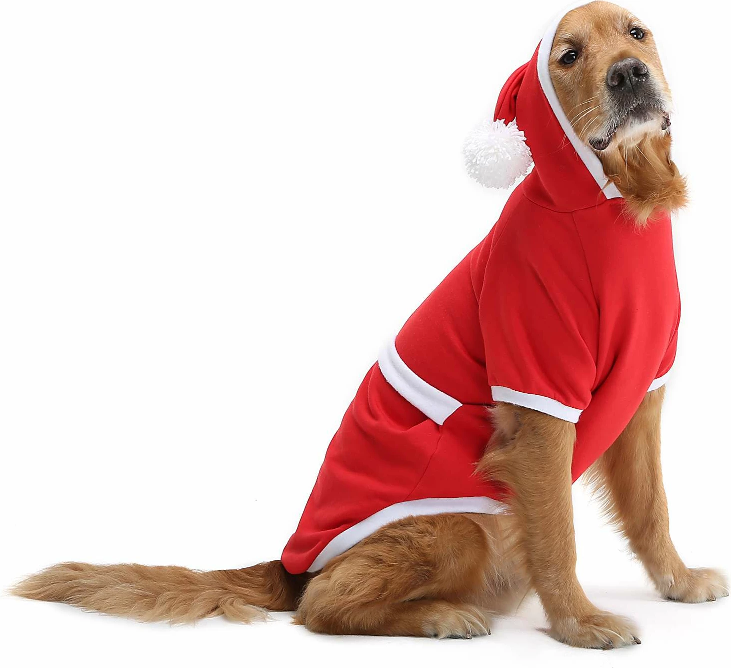Hudi për qen, e kuqe, Paws & Whiskers, Christmassweat