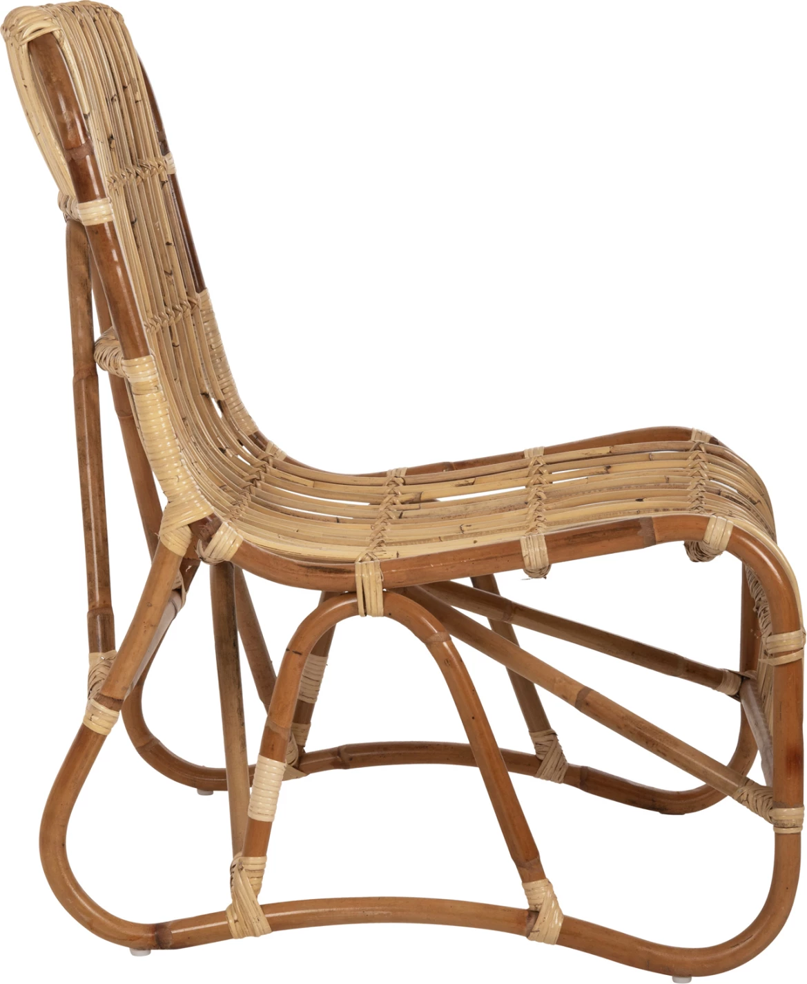 Karrige e jashtme BRONNY FH9644.01 rattan ngjyrë natyrale 60x82x92Hcm.