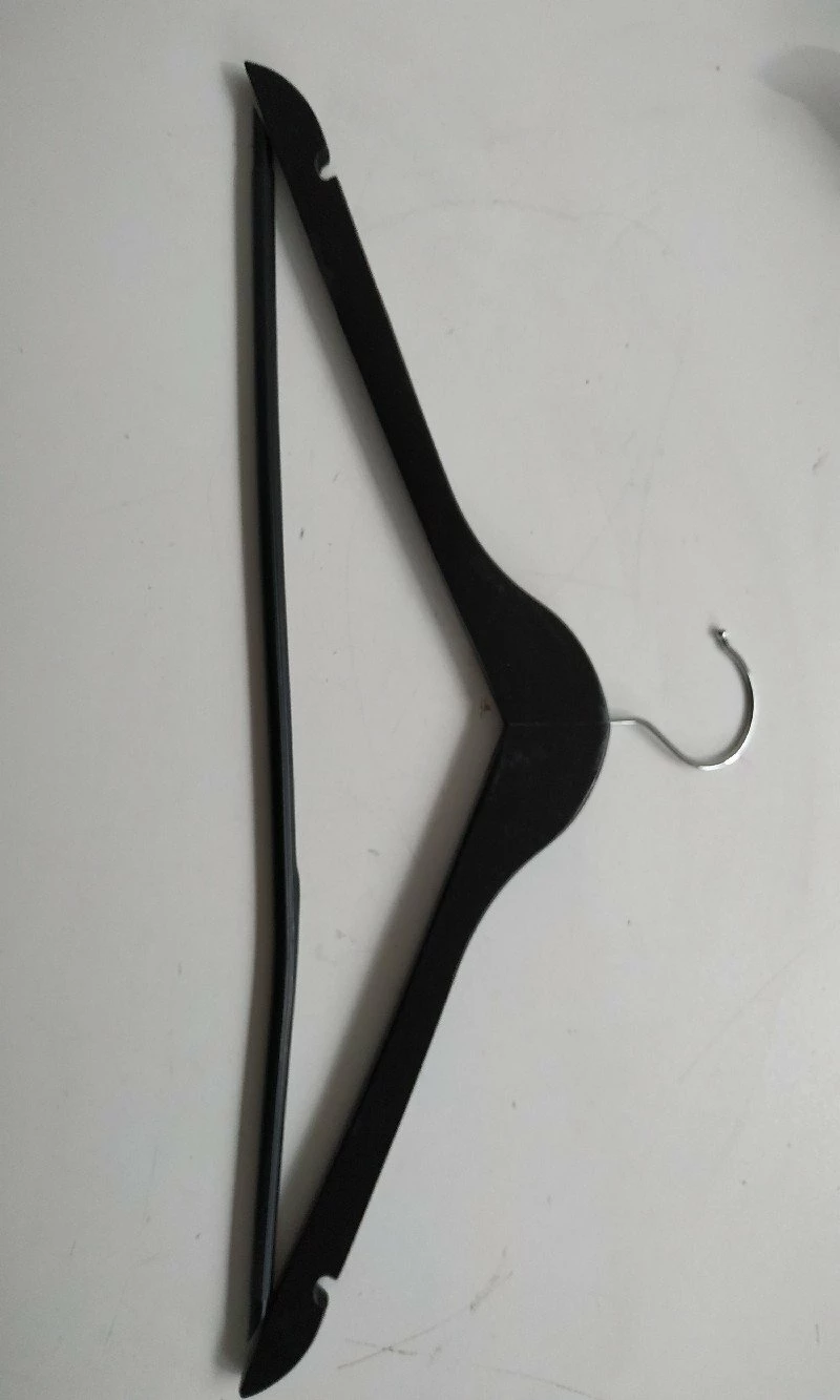 Varëse rrobash druri Songmics CRW02B-20, grep 360°, shufër kundër rrëshqitjes, 5 kg, set 20 copë, e zezë