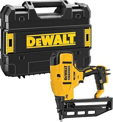 Pistoletë për gozhda DeWALT DCN662NT-XJ, me bateri, 32-64 mm, magazinë e drejtë 110, e verdhë