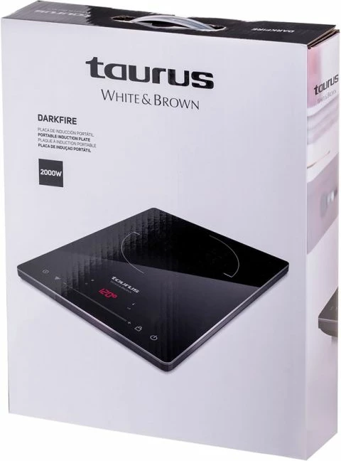 pllakë induksioni taurus Darkfire, e zezë