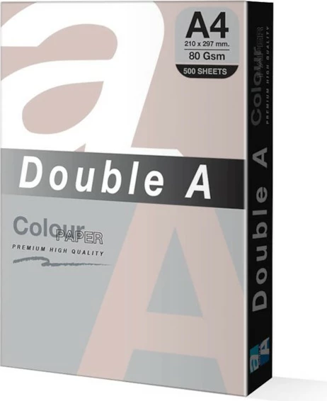 Double A Leter Me Ngjyre A4 80Gr Old Rose 500Fl Albicocca