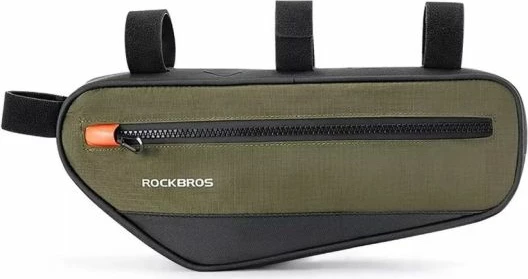 Çantë kornize për biçikletë Rockbros, gjelbër e zezë