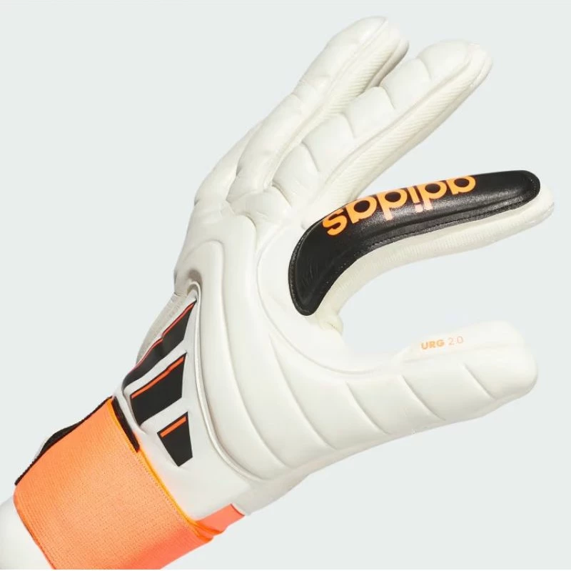 Doreza portieri për meshkuj adidas Copa Pro, të bardha/portokalli
