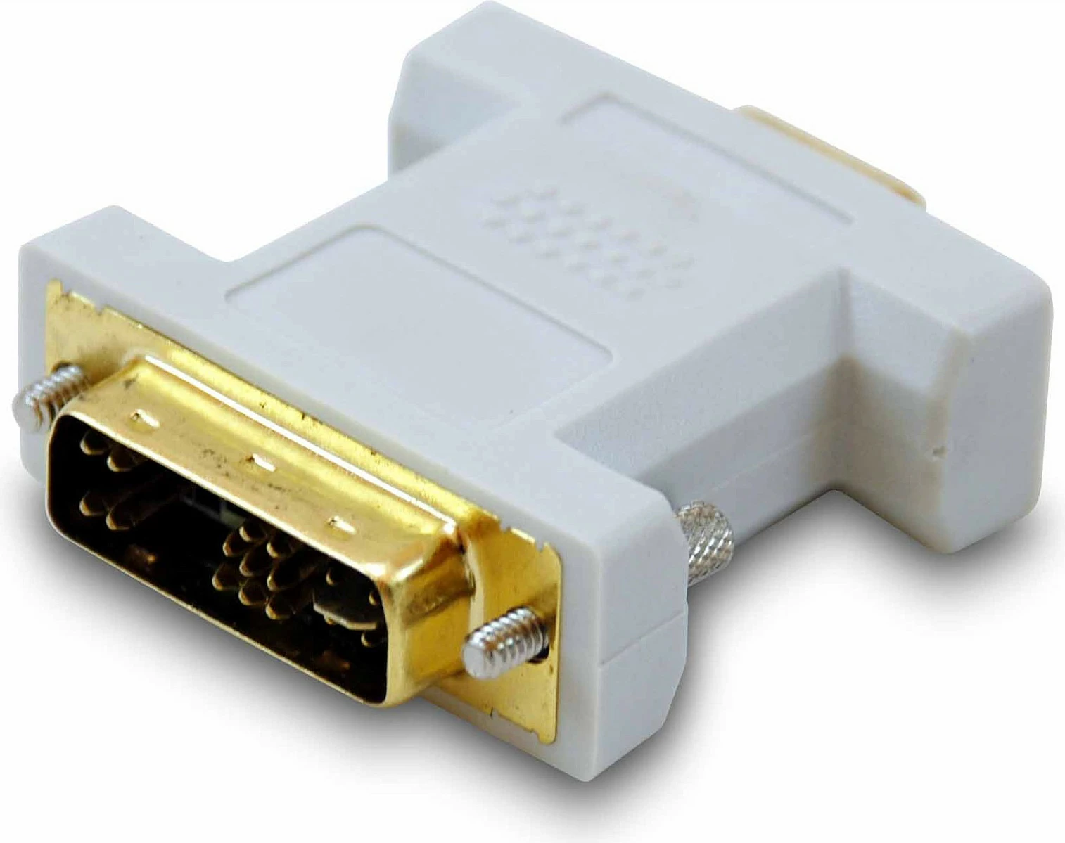 Adapter video Equip DVI-A në VGA (HD15), 1280x1024, bezhë