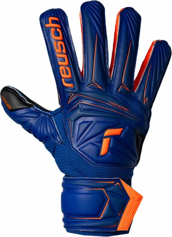 Doreza portieri për fëmijë Reusch Attrakt Infinity Finger Support Junior 56 72 710 4127