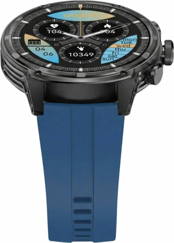 Smartwatch Gravity GT41-2, rrip i zi + byzylyk