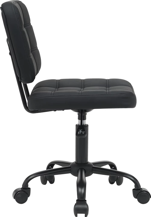 Karrige zyre Sedia pu e zezë 50x50x75-85cm