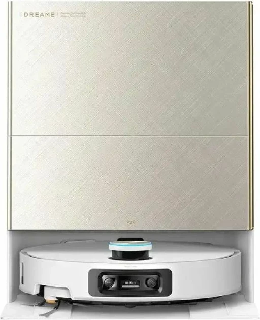 Robot fshesë me korrent dhe mop 2-në-1 DREAME X60 Ultra Complete 35,000 Pa me stacion auto-zbrazës, e bardhë