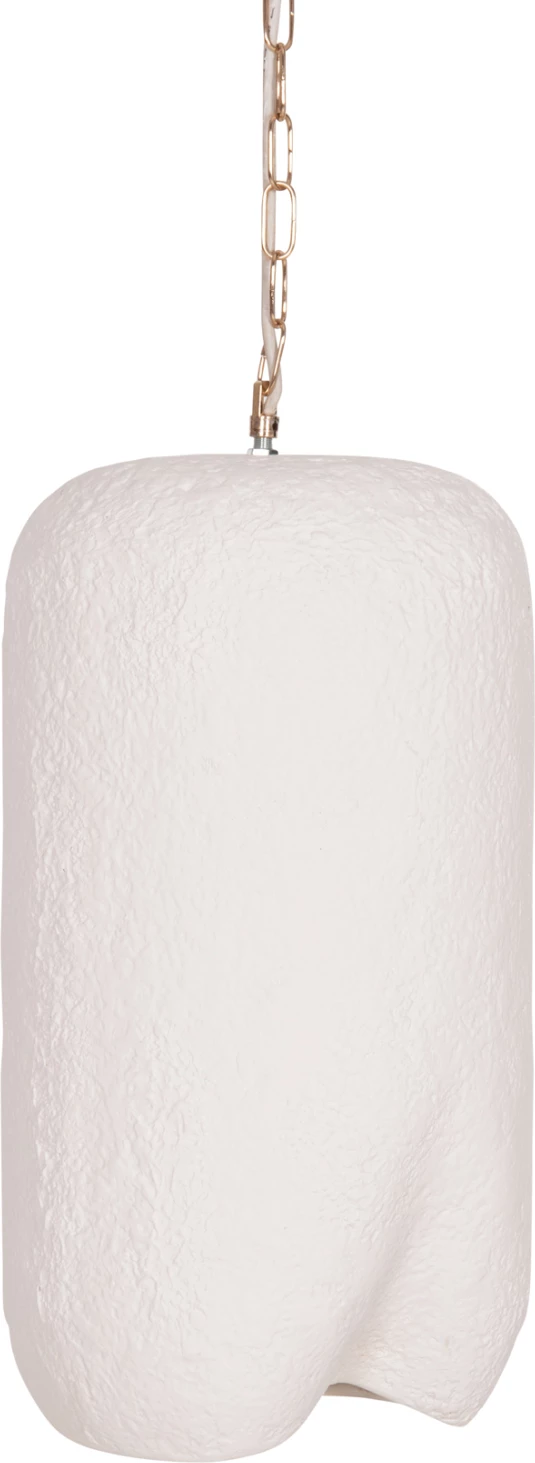Llambë tavani varëse LOGKY, fibër-cement, e bardhë, FH4704.02S, 24x47cm
